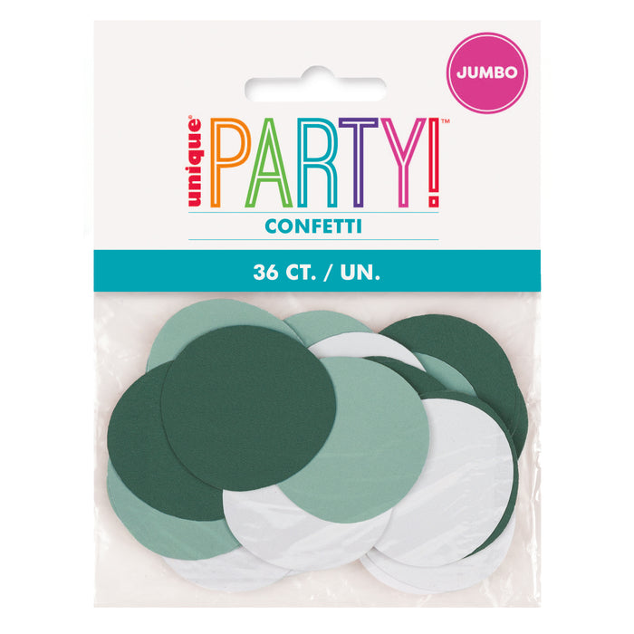 Fresh Greens Jumbo Confetti 1.5" | 36ct