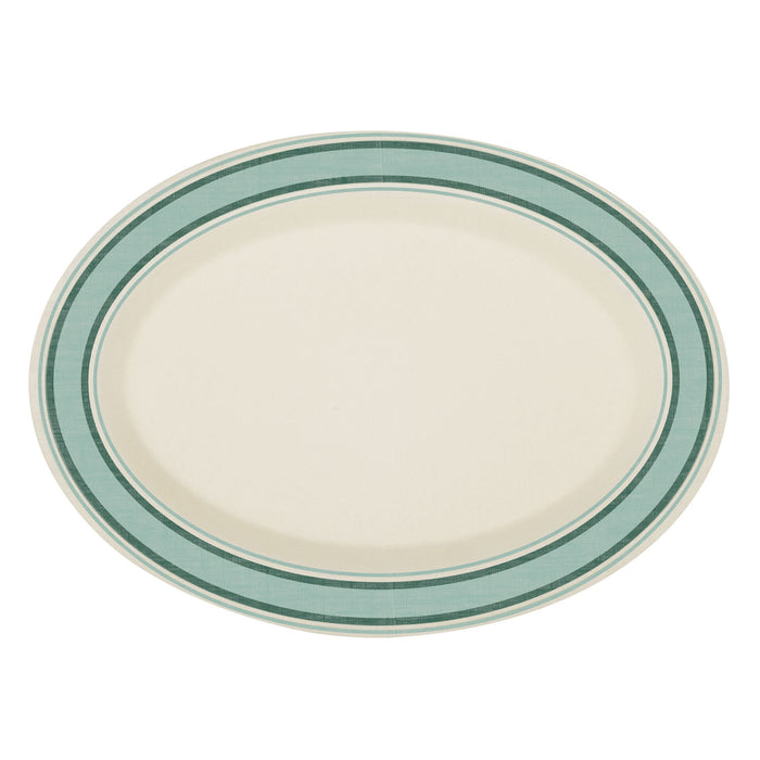 Fresh Greens Bamboo Melamine Serving Platter | 1ct