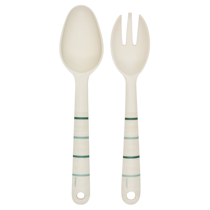 Fresh Greens Bamboo Melamine Serving utensils | 2pcs