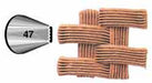 #47 Basket Weave Decorating Tip | 1ct