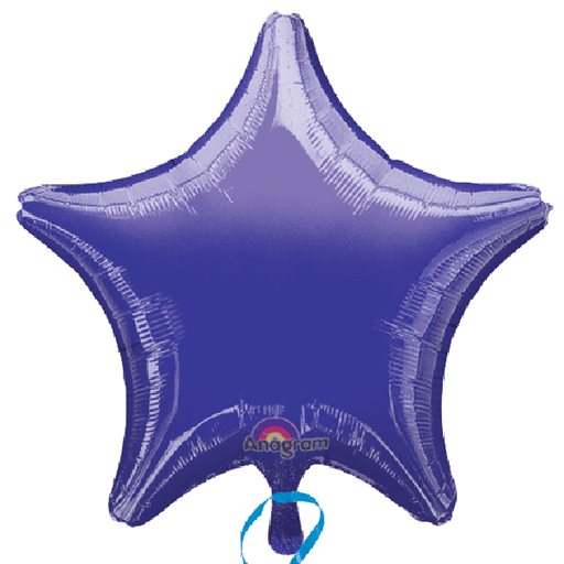 Purple Star 18" Mylar Balloon | 1ct.