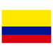 Colombia Flag with Stick | 4" x 6"