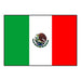 Mexico Flag with Stick | 4" x 6"