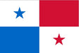 Panama Flag with Stick | 4" x 6"