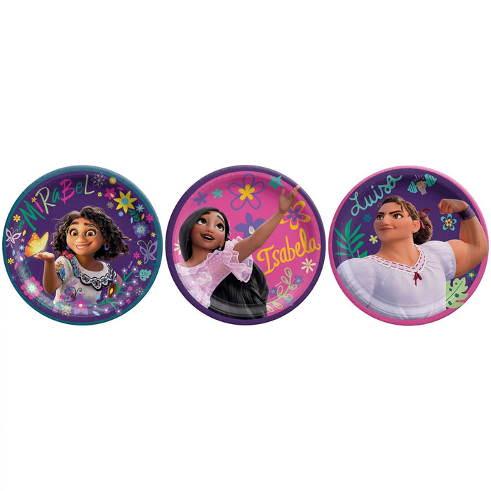 Encanto Assorted Paper Plates 7" | 8ct