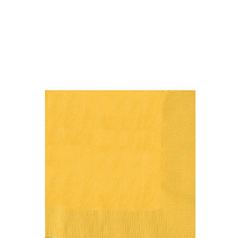 Yellow Sunshine Beverage Napkins | 50ct