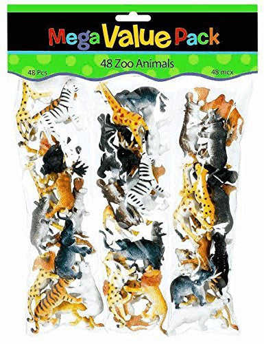 Zoo Animals Pack | 36 ct