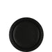 Jet Black 7'' Paper Plates | 20ct