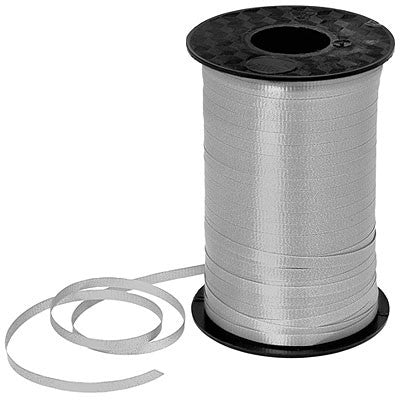 Silver Curling Ribbon