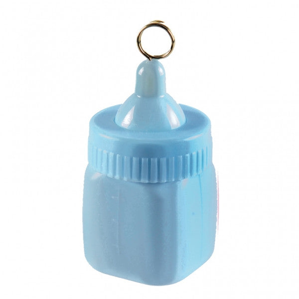 Balloon Weight, Blue Baby Bottle | 1 ct