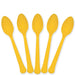 Yellow Sunshine Plastic Spoons | 20ct