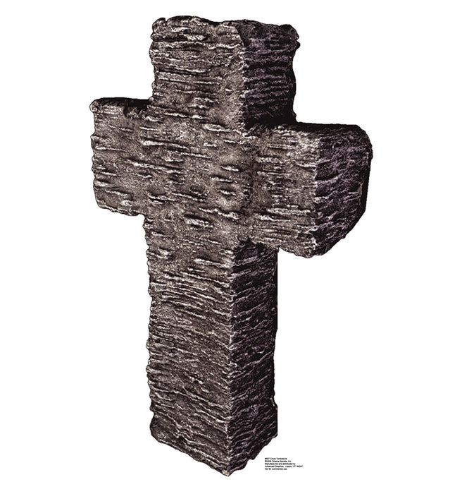 Cross Tombstone Lifesize Standup