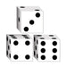 Dice Favor Boxes | 3ct | 3.25"