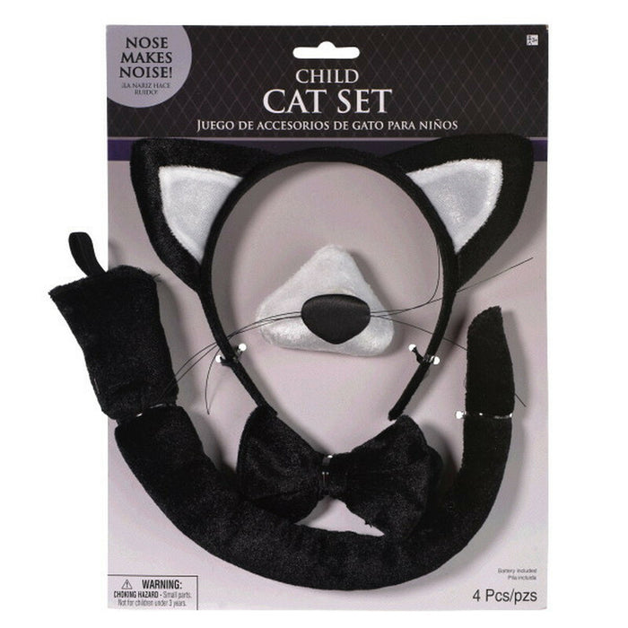 Cat Set Child W/Sound | 4pcs