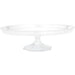 Medium Clear Plastic Cake Stand, 11.75'' | 1 ct