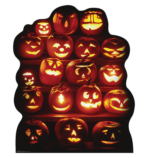 Jack O' Lantern Group Lifesize Standup