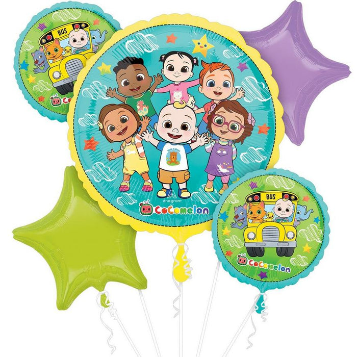 CoComelon Foil Balloon Bouquet | 5pc