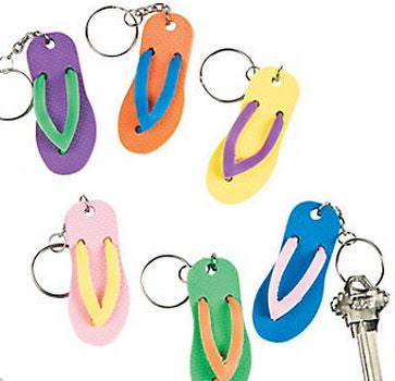 Flip Flop Key Chain | 12 ct