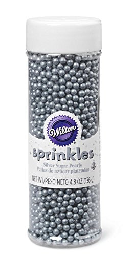 Silver Sugar Pearls | 5 Oz.