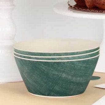 Fresh Greens Bamboo Melamine Bowls | 3ct