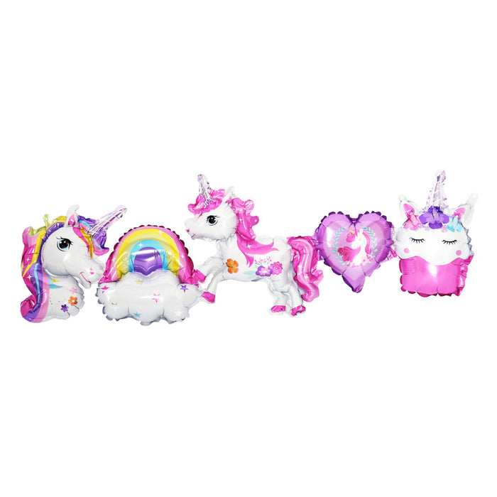 Air filled Unicorn Balloon Garland | 1ct