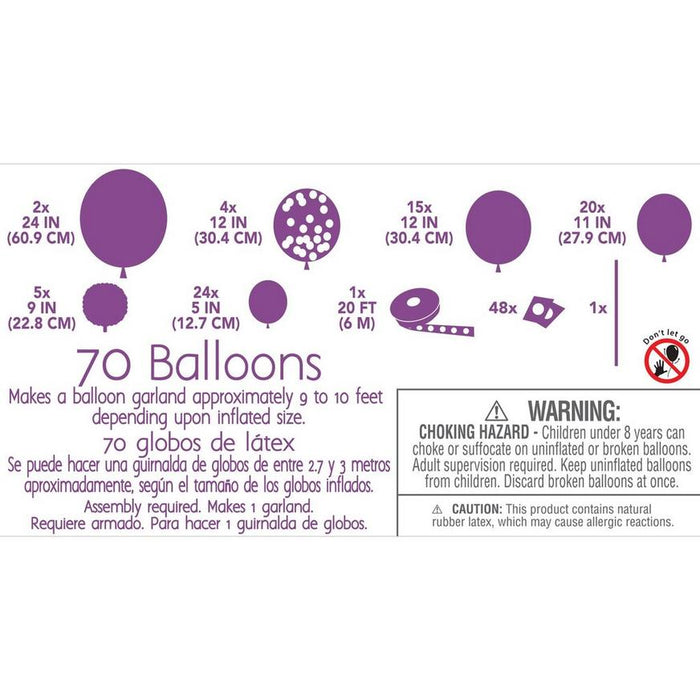 Gold Balloon Garland Kit | 1 kit