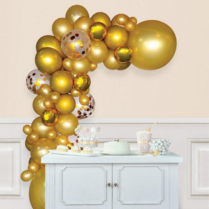 Gold Balloon Garland Kit | 1 kit