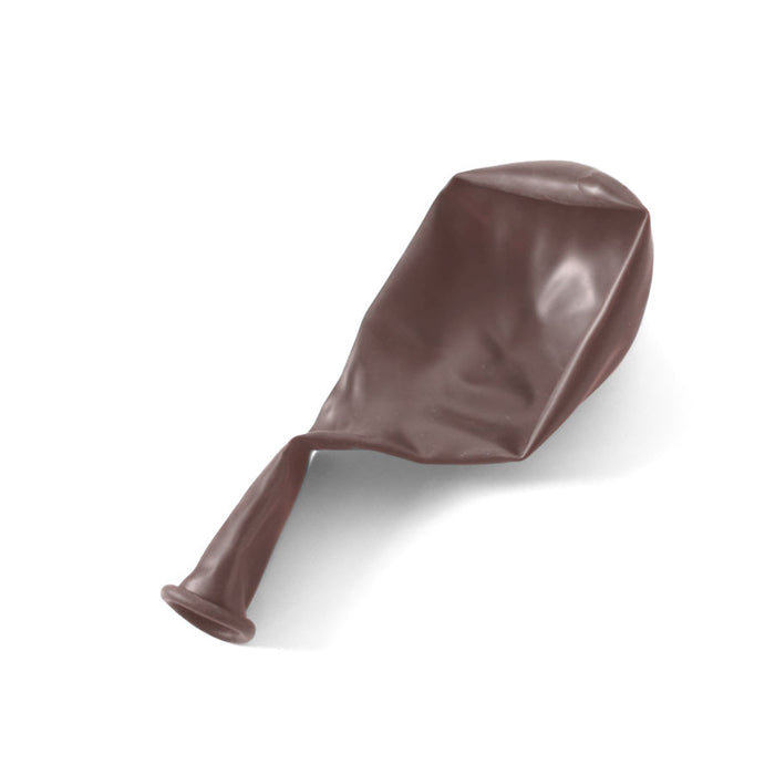 Chocolate Brown, 11" Latex Single Balloon | Does Not Include Helium