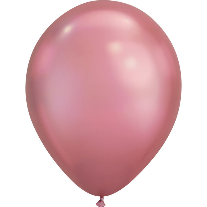 Chrome Mauve, 11" Latex Single Balloon | Does Not Include Helium