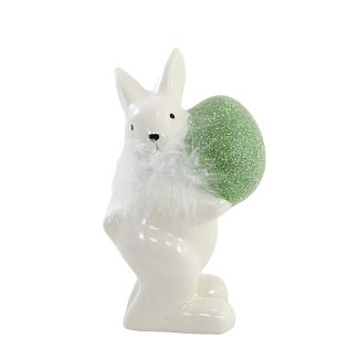 Easter 6" Small Bunny w/Colored Egg | 1ct