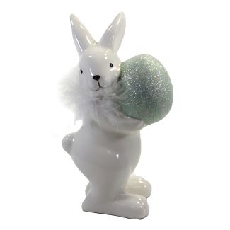 Easter 6" Small Bunny w/Colored Egg | 1ct