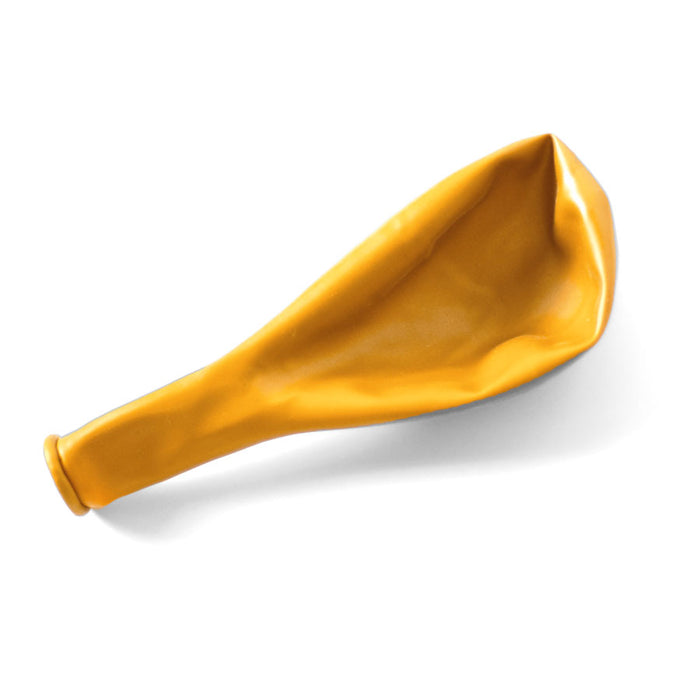 Gold, 11" Latex Single Balloon | Does Not Include Helium