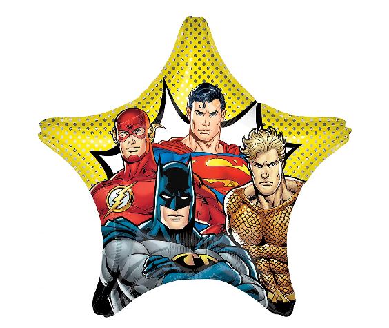 Justice League Supershape Mylar Balloon 28" | 1ct