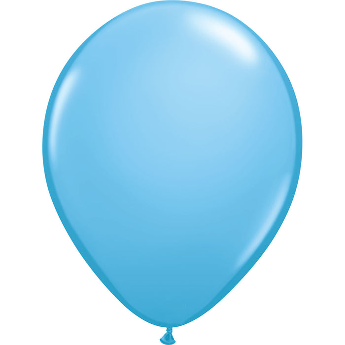 Pale Blue, 11" Latex Single Balloon | Does Not Include Helium