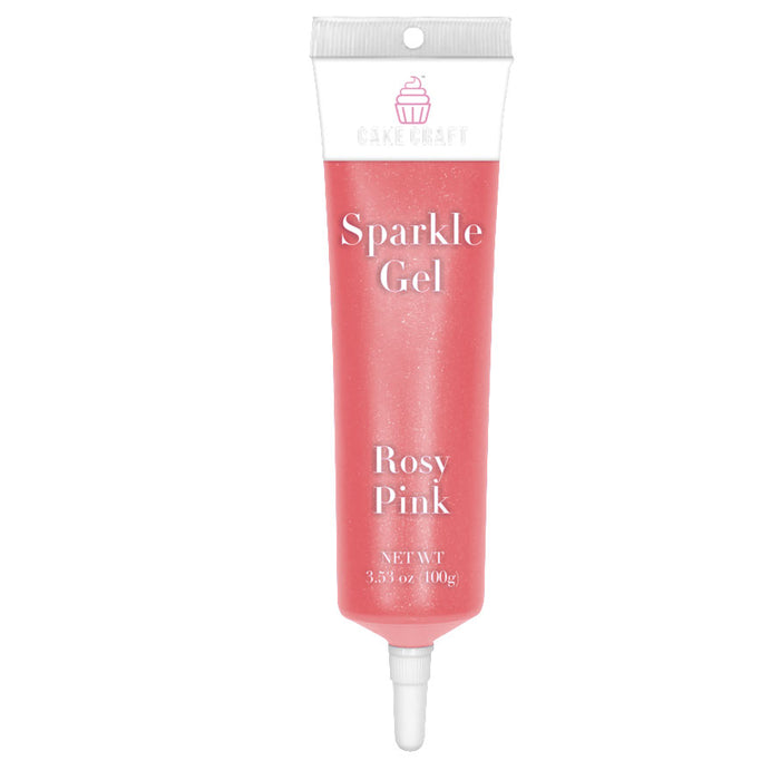 Rosy Pink Sparkle Decorating Gel 3.53 oz | 1ct