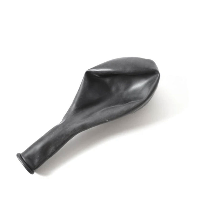 Onyx Black, 11" Latex Single Balloon | Does Not Include Helium