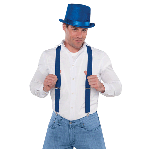 Blue Suspenders