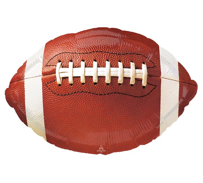 Championship Football Shape Mylar Balloon 18" | 1ct