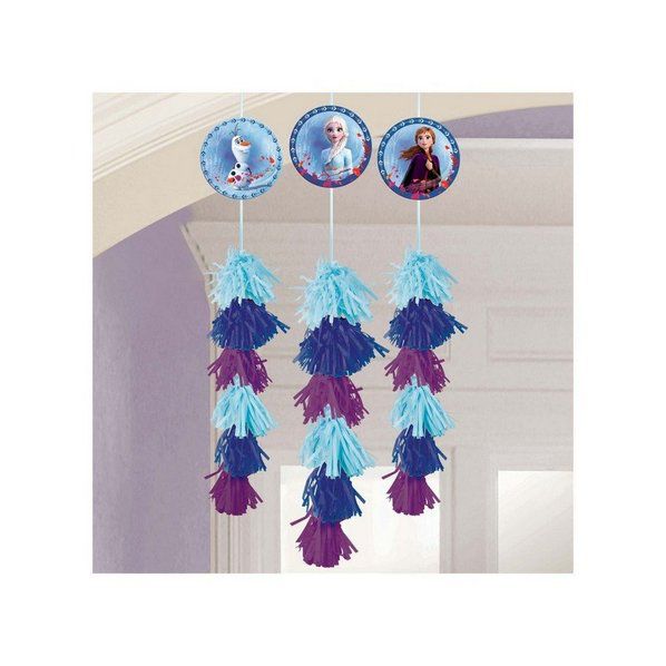 Frozen 2 Party Dangle Decorations | 3ct