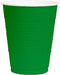 Festive Green 12oz Plastic Cups | 50ct