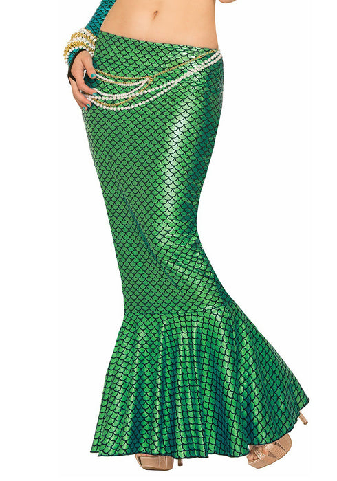 Green Adult Mermaid Skirt| 1ct