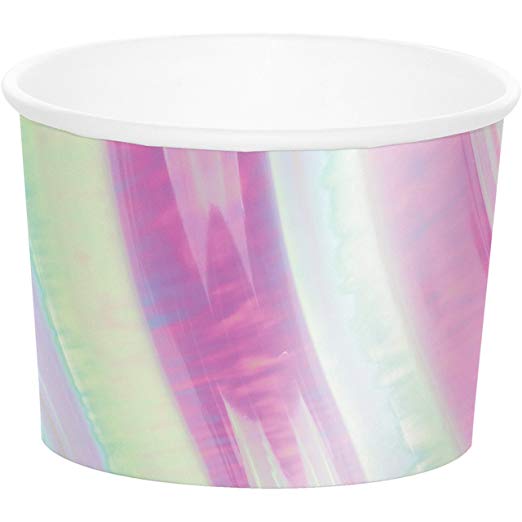 Iridescent Treat Cups 9oz| 6ct