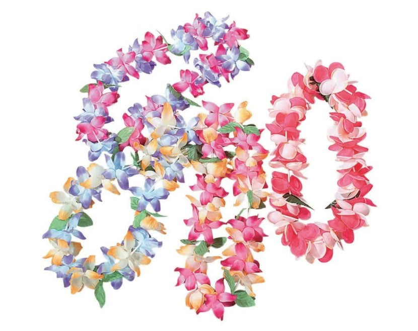 Islands Flower Headbands & Leis Party Pack | 24pc