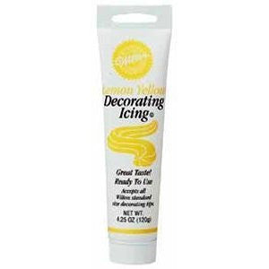 Lemon Yellow Tube Icing | 4.25 Oz.