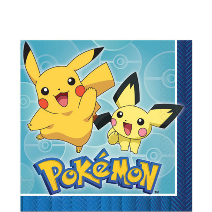 Pokémon Lunch Napkins | 16ct