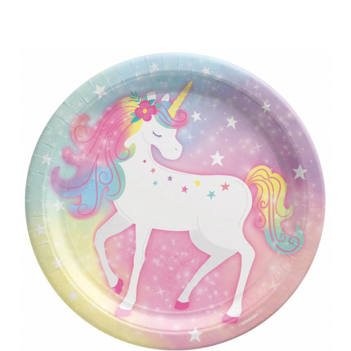 Enchanted Unicorn Luncheon Plates | 8ct