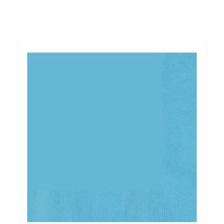 Caribbean Blue Lunch Napkins | 50ct