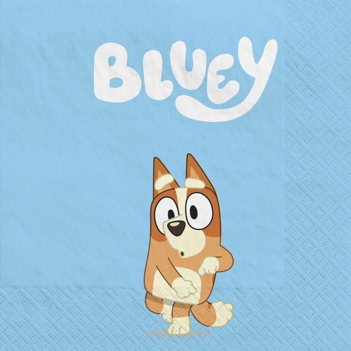 Bluey Beverage Napkins | 16ct