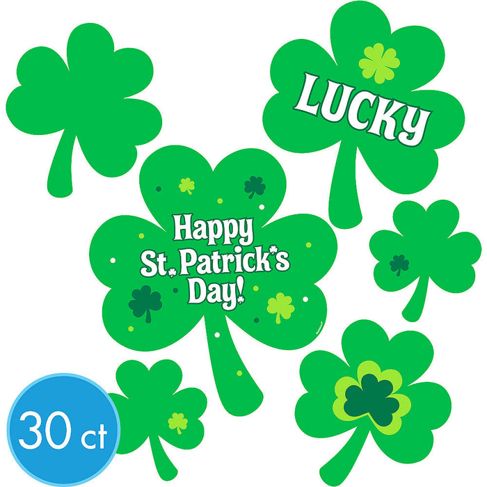 Shamrock Cutouts | 30ct