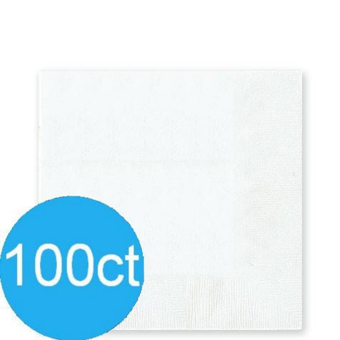 White Lunch Napkins | 100ct